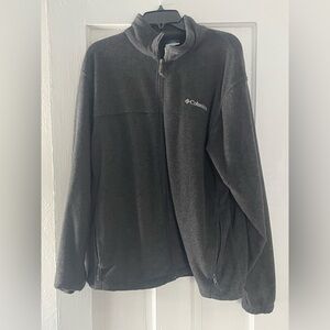 Columbia Men's Dark Gray Zip-Up Sweater